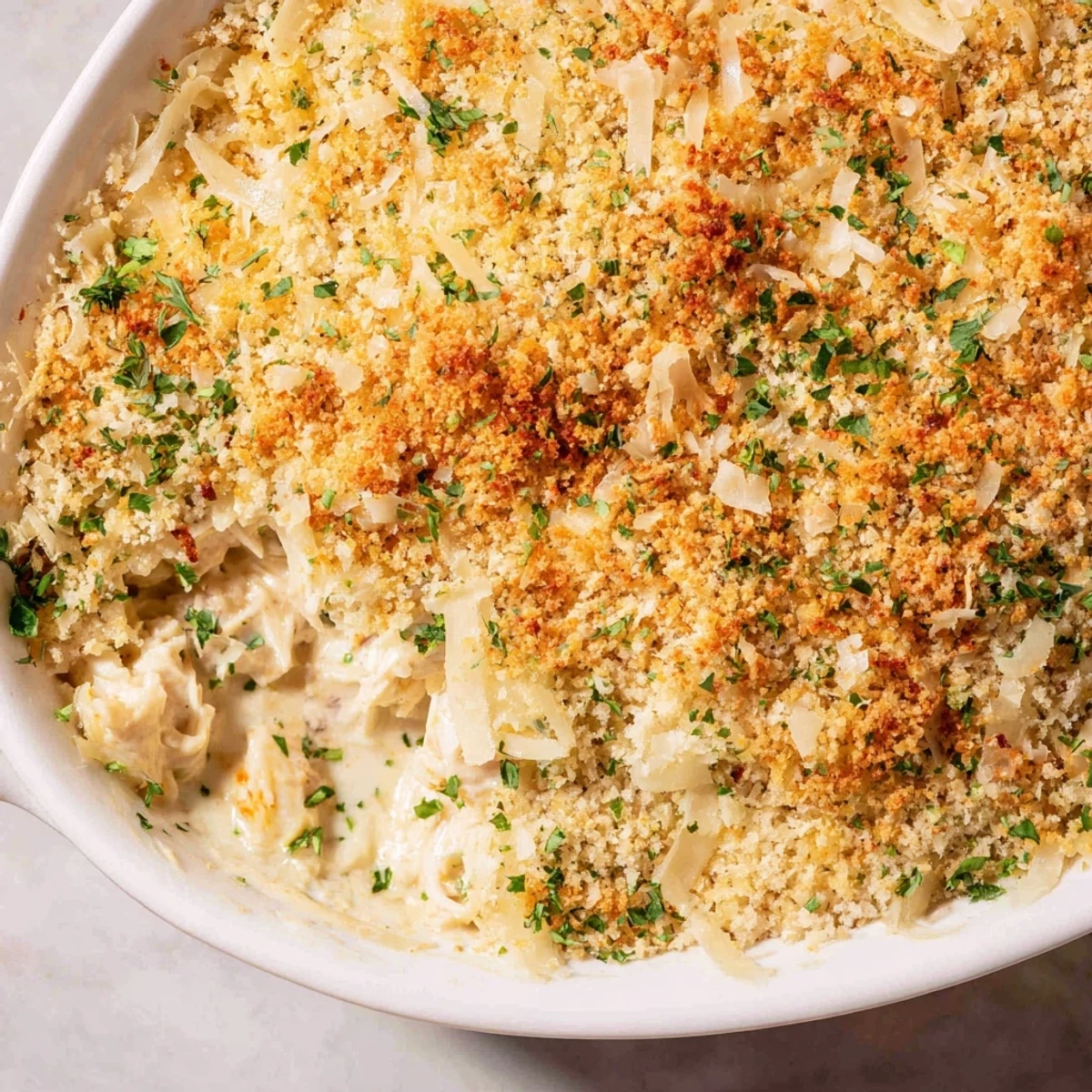 Freshly toasted crostini and assorted crackers ready for dipping into warm, creamy Crab Dip with Crackers and Crostini.