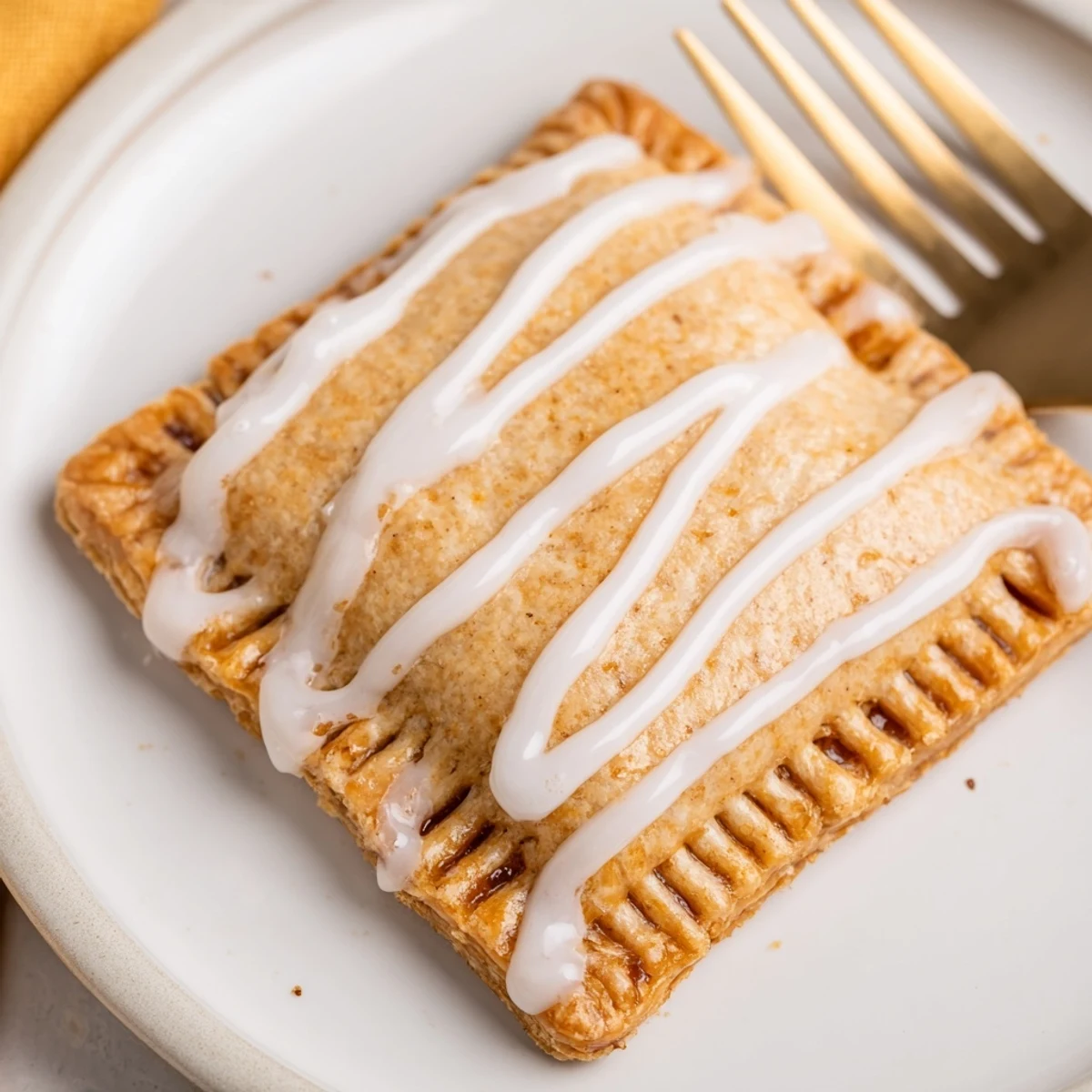 Six homemade Protein Pop Tarts lined up on a cooling rack, showcasing their flaky, high-protein pastry.
