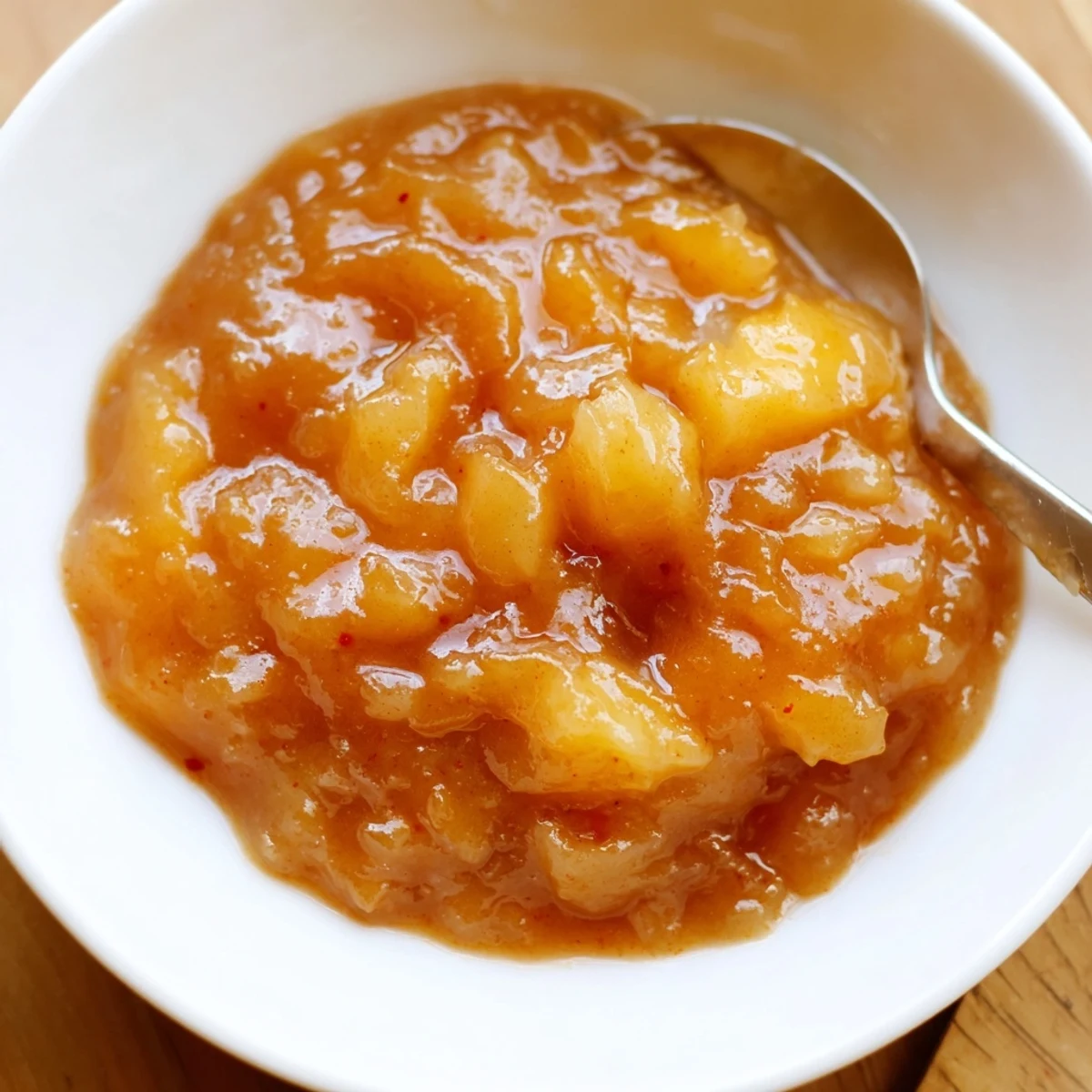 Six jars of Fall Caramel Apple Jam cooling on rack, golden color