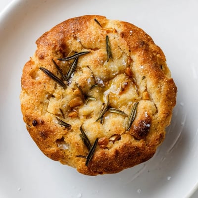 Garlic Rosemary Focaccia Muffins