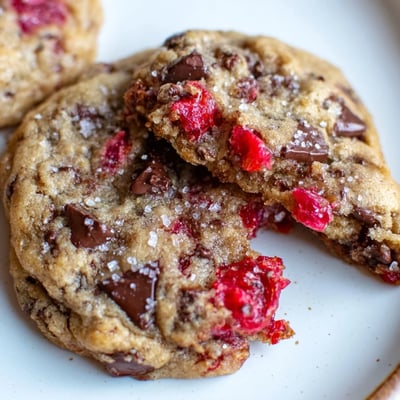 Maraschino Cherry Chocolate Chip Cookies