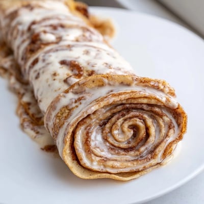 Cinnamon Roll Protein Crepes